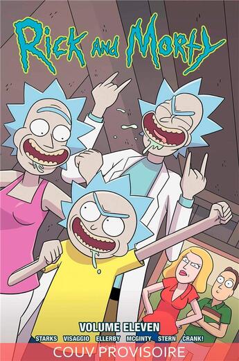 Couverture du livre « Rick and Morty t.11 » de Kyle Starks et Magdalene Visaggio et Ian Mcginty aux éditions Hicomics