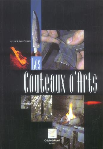 Couverture du livre « Livre Les Couteaux D'Arts » de Gilles Bongrain aux éditions Crepin Leblond