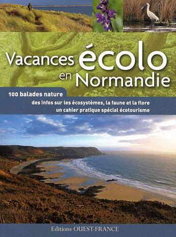 Couverture du livre « Vacances écolo en Normandie » de  aux éditions Ouest France