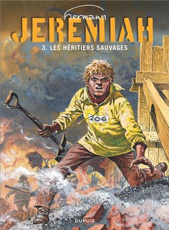 Couverture du livre « Jeremiah Tome 3 : les héritiers sauvages » de Hermann aux éditions Dupuis