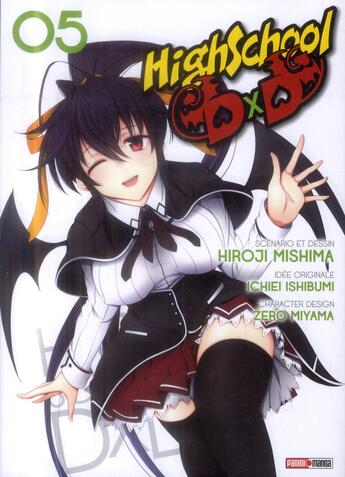 Couverture du livre « High school DxD Tome 5 » de Zero Miyama et Hiroji Mishima et Ichiei Ishibumi aux éditions Panini