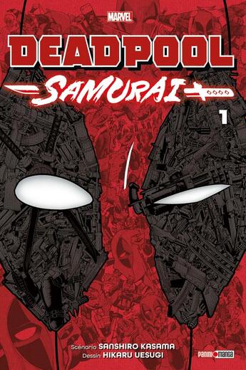 Couverture du livre « Deadpool Samurai Tome 1 » de Hikaru Uesugi et Sanshiro Kasama aux éditions Panini