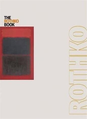 Couverture du livre « The rothko book » de Bonnie Clearwater aux éditions Tate Gallery