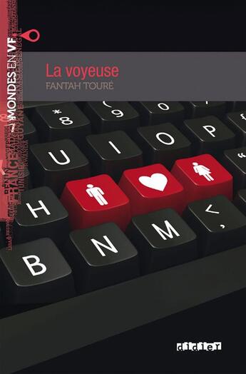 Couverture du livre « La voyeuse » de Fantah Toure aux éditions Didier