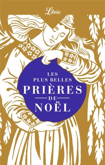 Couverture du livre « Les plus belles prières de Noël » de Nathalie Nabert aux éditions J'ai Lu