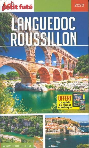 Couverture du livre « GUIDE PETIT FUTE ; REGION ; Languedoc Roussillon (édition 2020) » de  aux éditions Le Petit Fute