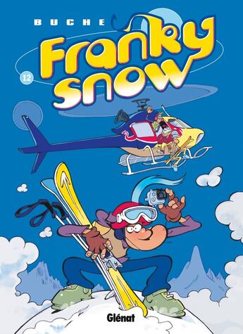 Couverture du livre « Franky Snow Tome 12 : l'effet papillon » de Eric Buche aux éditions Glenat