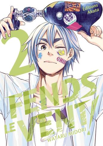 Couverture du livre « Fends le vent ! Tome 2 » de Wataru Midori aux éditions Akata