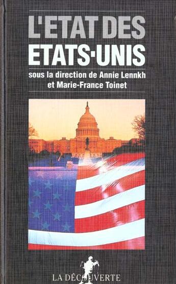 Couverture du livre « L'Etat Des Etats-Unis » de Lennkh aux éditions La Decouverte