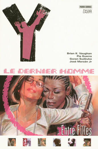 Couverture du livre « Y le dernier homme t.6 ; entre filles » de Vaughan-Bk aux éditions Panini