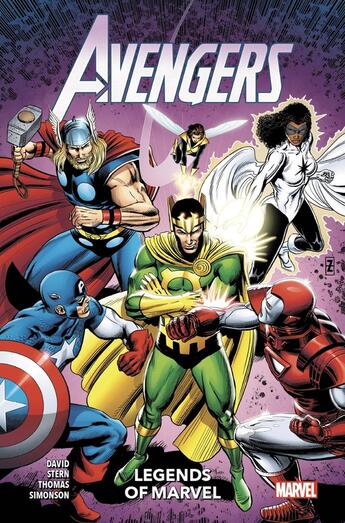 Couverture du livre « Avengers : legends of marvel » de Roy Thomas et Roger Stern et Peter David aux éditions Panini