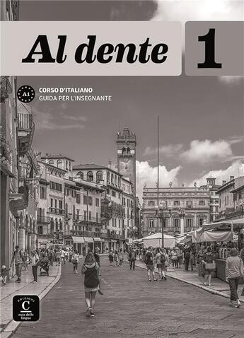 Couverture du livre « Al dente 1 : italien ; A1 ; guide pédagogique » de  aux éditions La Maison Des Langues