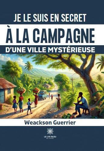 Couverture du livre « Je le suis en secret à la campagne d'une ville mystérieuse » de Guerrier Weackson aux éditions Le Lys Bleu