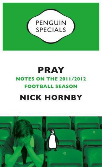 Couverture du livre « Pray (Penguin Specials) » de Nick Hornby aux éditions Penguin Books Ltd Digital