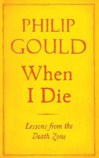 Couverture du livre « When I Die » de Gould Philip aux éditions Little Brown Book Group Digital