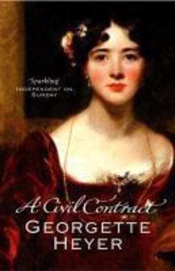 Couverture du livre « A Civil Contract » de Georgette Heyer aux éditions Random House Digital