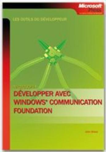 Couverture du livre « Développer avec wcf » de John Sharp aux éditions Microsoft Press