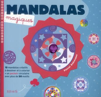 Couverture du livre « Mandalas magiques » de Pascal Debacque aux éditions Fleurus