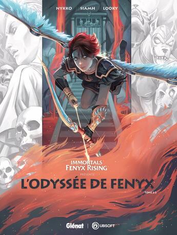 Couverture du livre « Immortals fenyx rising Tome 2 : l'odyssée de Fenyx Tome 2 » de Nykko et Looky et Siamh aux éditions Glenat