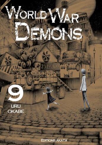 Couverture du livre « World war demons T.9 » de Uru Okabe aux éditions Akata