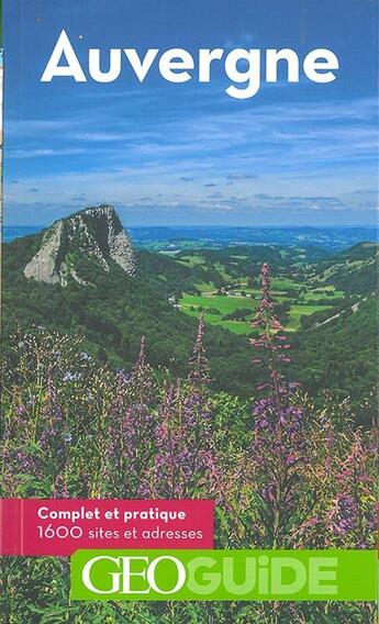 Couverture du livre « GEOguide ; Auvergne (édition 2018) » de Collectif Gallimard aux éditions Gallimard-loisirs