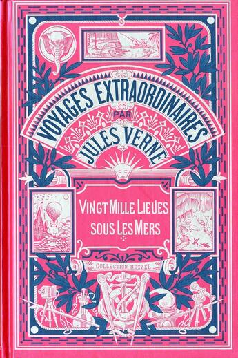 Couverture du livre « Vingt mille lieues sous les mers t.2 » de  aux éditions Elcy Jeunesse