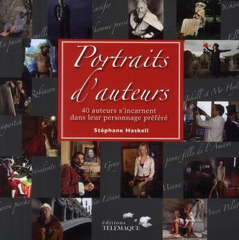 Couverture du livre « Portraits d'auteurs » de Haskell S aux éditions Telemaque