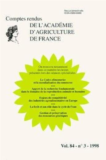 Couverture du livre « Le codex alimentarius et la mondialisation » de Aaf aux éditions Tec Et Doc