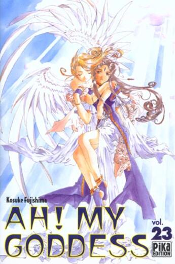Couverture du livre « Ah ! my goddess Tome 23 » de Kosuke Fujishima aux éditions Pika