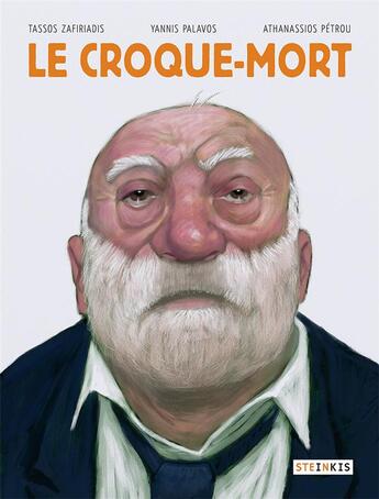 Couverture du livre « Le croque-mort » de Tassos Zafiriadis et Yannis Palavos et Athanassios Petrou aux éditions Steinkis