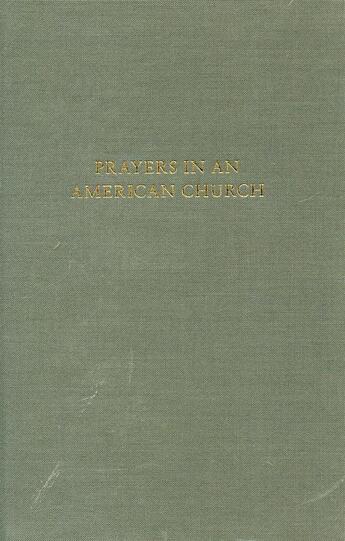 Couverture du livre « Robert Adams ; prayers in an American church » de Robert Adams aux éditions Nazraeli