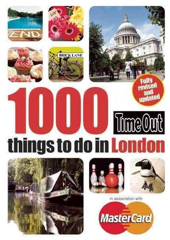Couverture du livre « **1000 things to do in london » de  aux éditions Time Out