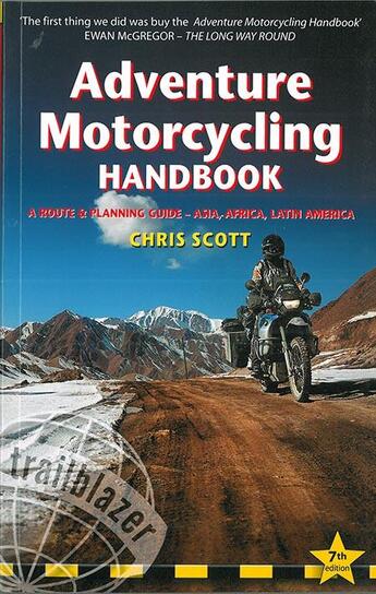 Couverture du livre « Adventur motorcycling handbook » de  aux éditions Trailblazer