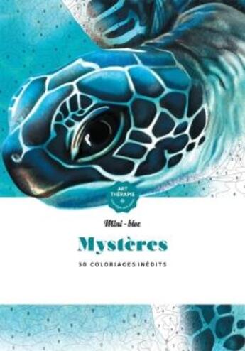 Couverture du livre « Art-thérapie ; mini-bloc : mystères » de William Bal aux éditions Hachette Pratique