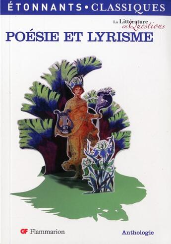 Couverture du livre « Poesie et lyrisme » de  aux éditions Flammarion