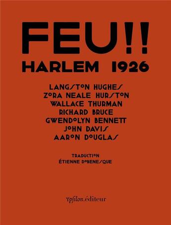 Couverture du livre « Feu!! Harlem 1926 » de  aux éditions Ypsilon