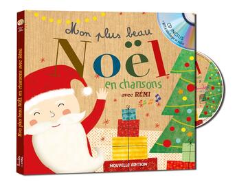 Couverture du livre « Mon plus beau noel en chansons » de Remi Guichard aux éditions Formulette