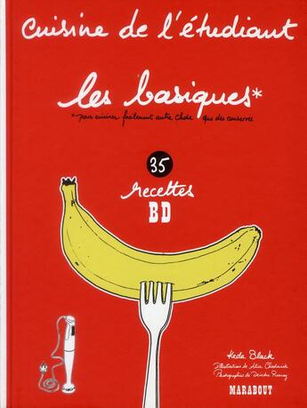 Couverture du livre « Cuisine de l'étudiant ; les basiques » de Black Keda aux éditions Marabout
