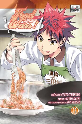 Couverture du livre « Food wars ! Tome 13 » de Yuki Morisaki et Yuto Tsukuda et Shun Saeki aux éditions Delcourt