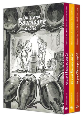 Couverture du livre « Un grand Bourgogne oublié : coffret Tomes 1 à 3 » de Boris Guilloteau et Manu Guillot et Herve Richez aux éditions Bamboo