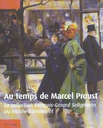 Couverture du livre « Au temps de marcel proust » de  aux éditions Paris-musees