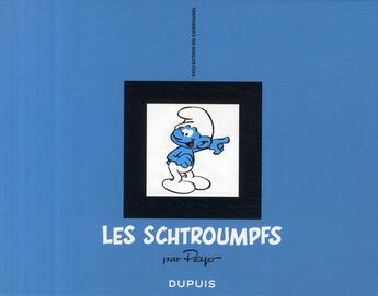 Couverture du livre « Les Schtroumpfs : coffret : le petit canard des Schtroumpfs, les Schtroumpfs et les jouets, le moulin des Schtroumpfs » de Peyo aux éditions Dupuis