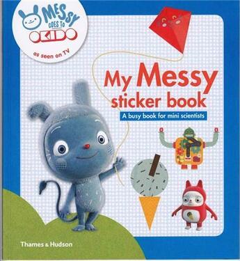 Couverture du livre « Okido : my messy sticker book » de Okido aux éditions Thames & Hudson