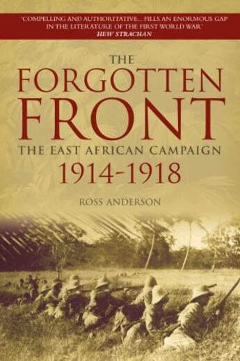 Couverture du livre « The Forgotten Front » de Anderson Ross aux éditions History Press Digital