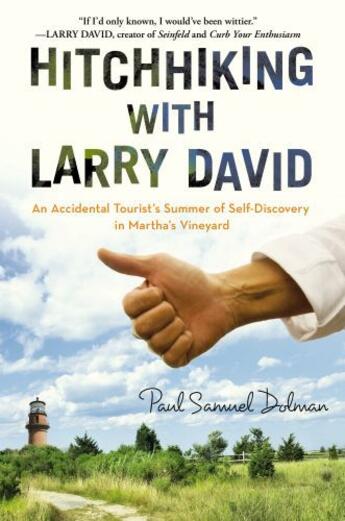 Couverture du livre « Hitchhiking with Larry David » de Dolman Paul Samuel aux éditions Penguin Group Us