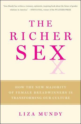 Couverture du livre « The Richer Sex » de Mundy Liza aux éditions Simon & Schuster