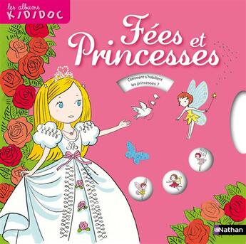 Couverture du livre « Fées et princesses » de Frederic Rebena et Anne-Sophie Baumann aux éditions Nathan