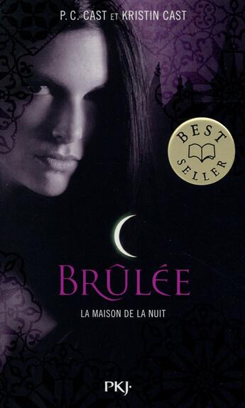 Couverture du livre « La maison de la nuit Tome 7 : brûlée » de Kristin Cast et Phyllis C. Cast aux éditions Pocket Jeunesse