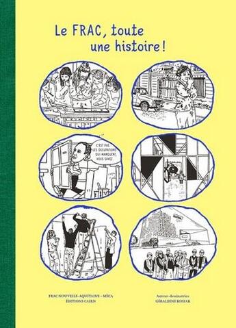 Couverture du livre « Le frac, toute une histoire... » de Geraldine Kosiak aux éditions Cairn