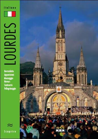 Couverture du livre « Decouvrir lourdes (ital.) » de Caujolle/Marie aux éditions Msm